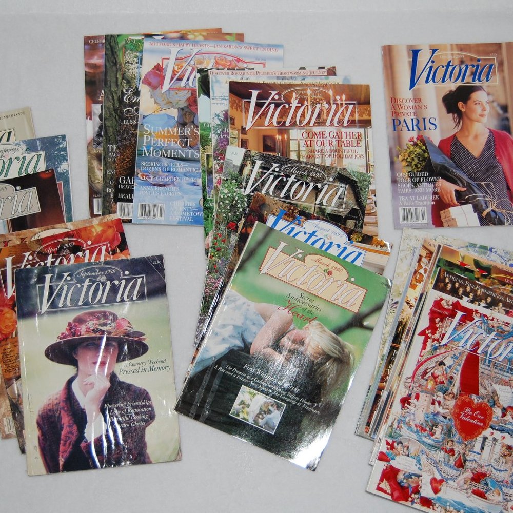 Pick Any 5 ($25) or 6 ($30) Issues, Victoria, Random Issues from 1987 to 2000